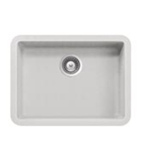Lavello monovasca Smeg VST50AL 50 cm sottotop sintetico alluminio