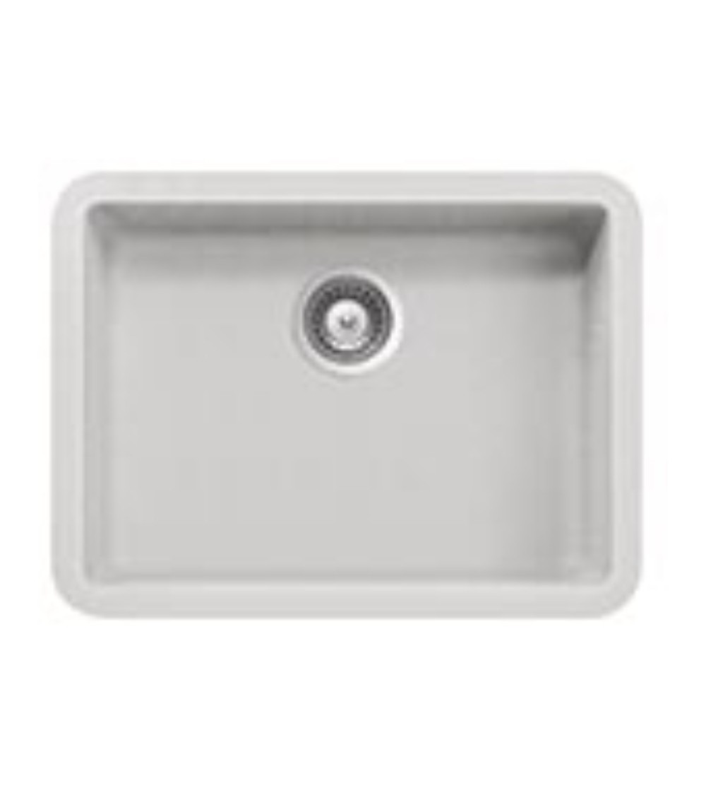 Lavello monovasca Smeg VST50AL 50 cm sottotop sintetico alluminio