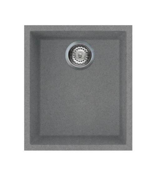 Lavello Smeg VZUM40TT 40x34 cm sottotop 1 vasca titanio