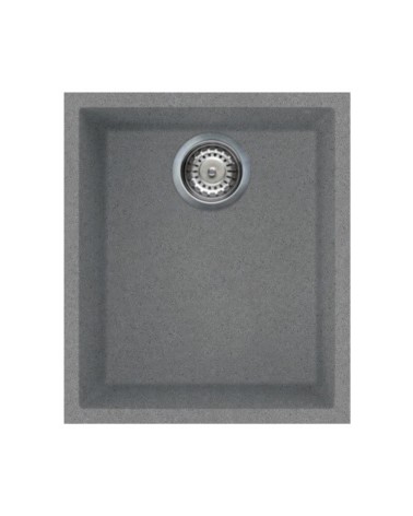 Lavello Smeg VZUM40TT 40x34 cm sottotop 1 vasca titanio