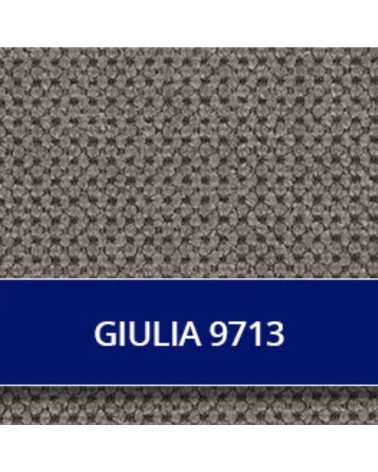 Divano recliner Boston 2 posti elettrico in tessuto giulia 9713 grigio
