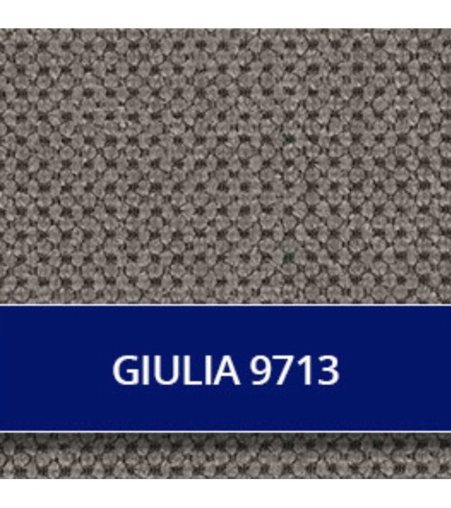 Divano recliner Boston 3 posti elettrico in tessuto giulia 9713 grigio