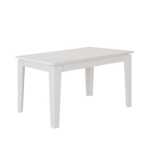 Tavolo allungabile Tolmen bianco 140x80 allungabile a 190 cm