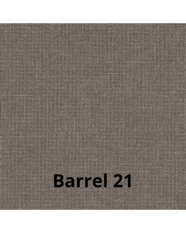 Divano recliner Boston 3 posti manuale in tessuto barrel 21 tortora