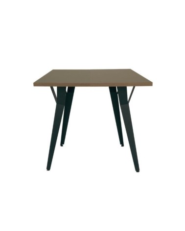 Tavolo da pranzo Yutan 80x80 cm rovere