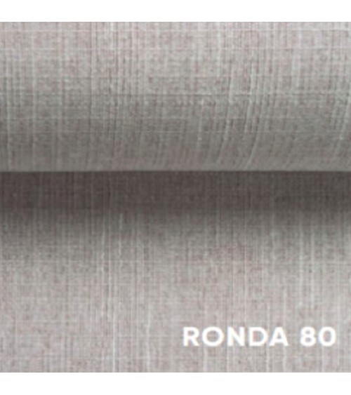 Divano letto Denver con penisola contenitore sinistra in Ronda 80 grigio chiaro