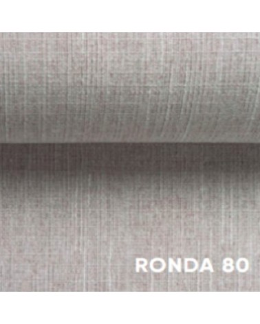 Divano letto Denver con penisola contenitore sinistra in Ronda 80 grigio chiaro