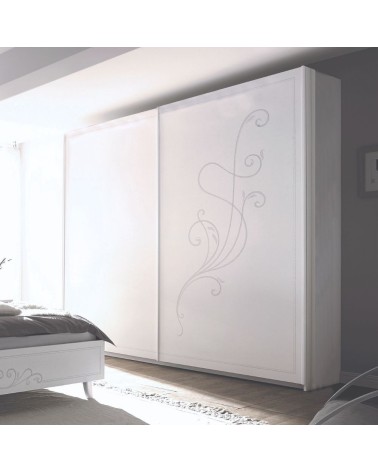 Camera da letto Pamuk bianco opaco