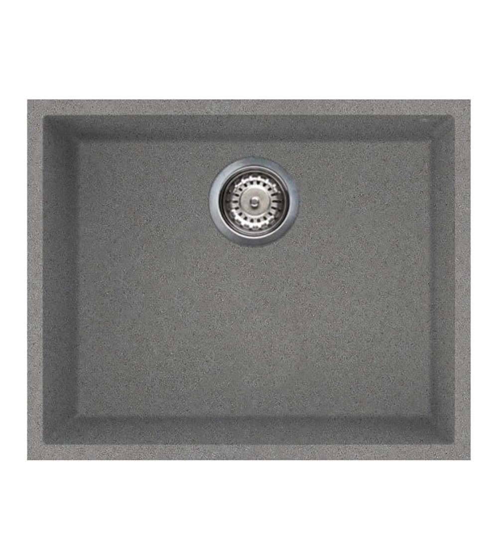 Vasca Smeg VZUM57TT sottotop 40x50 colore titanio