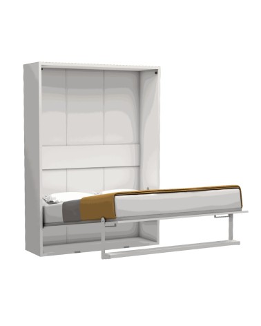 Letto matrimoniale a scomparsa Loft bianco