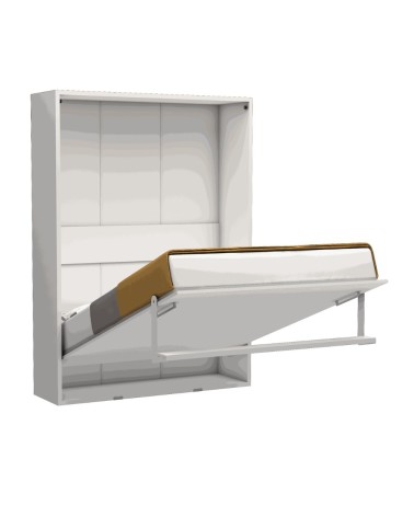 Letto matrimoniale a scomparsa Loft bianco