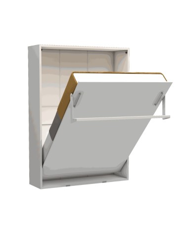 Letto matrimoniale a scomparsa Loft bianco