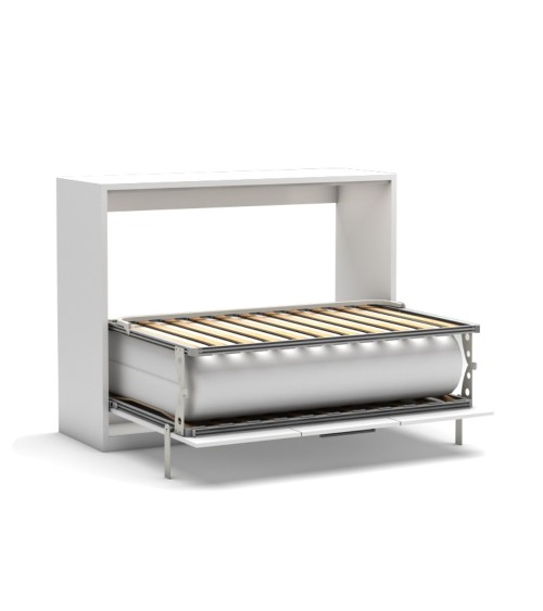 Letto matrimoniale a scomparsa Capsule colore bianco