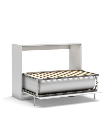Letto matrimoniale a scomparsa Capsule colore bianco