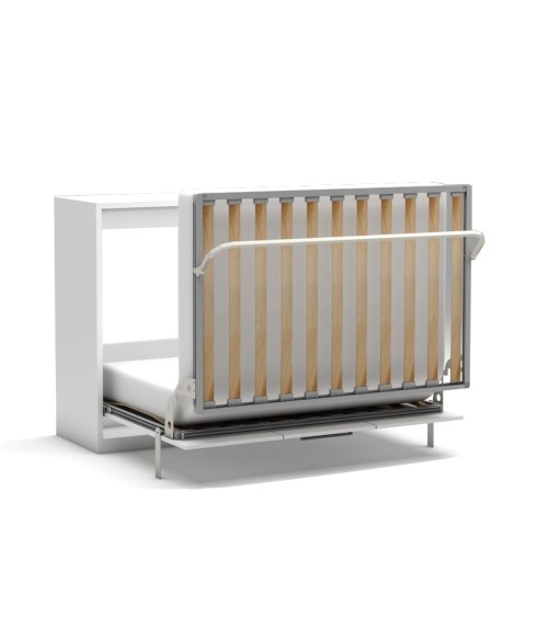 Letto matrimoniale a scomparsa Capsule colore bianco