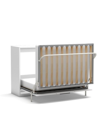 Letto matrimoniale a scomparsa Capsule colore bianco