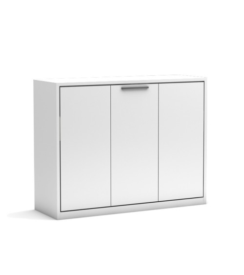 Letto matrimoniale a scomparsa Capsule colore bianco