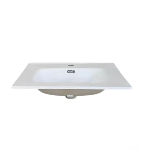 Lavabo consolle da appoggio VAS836-60 61x46.5x14 cm. bianco