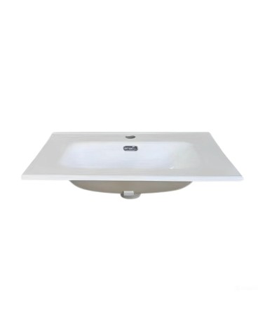 Lavabo consolle da appoggio VAS836-60 61x46.5x14 cm. bianco