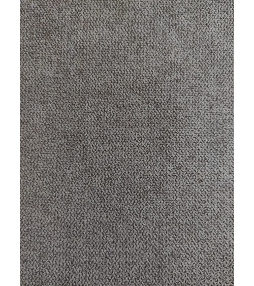 Letto singolo Stiletto con rete fissa in tessuto Ash grigio