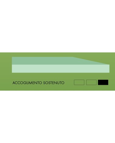 Materasso matrimoniale Mono 160x200x20 in tessuto sfoderabile
