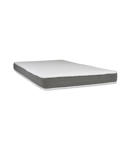 Materasso una piazza e mezza Silver 150x200x16 cm tessuto antibatterico