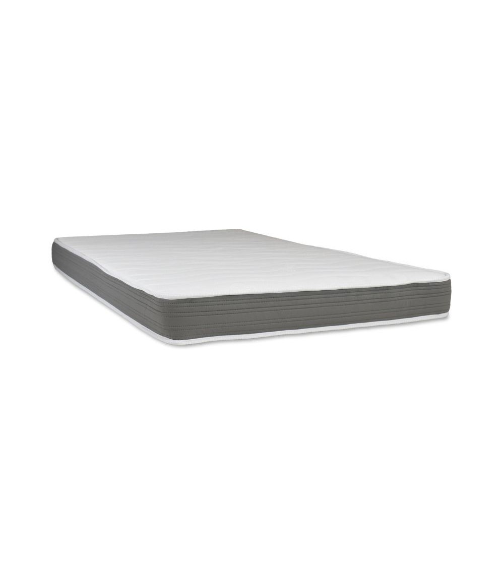 Materasso una piazza e mezza Silver 150x200x16 cm tessuto antibatterico