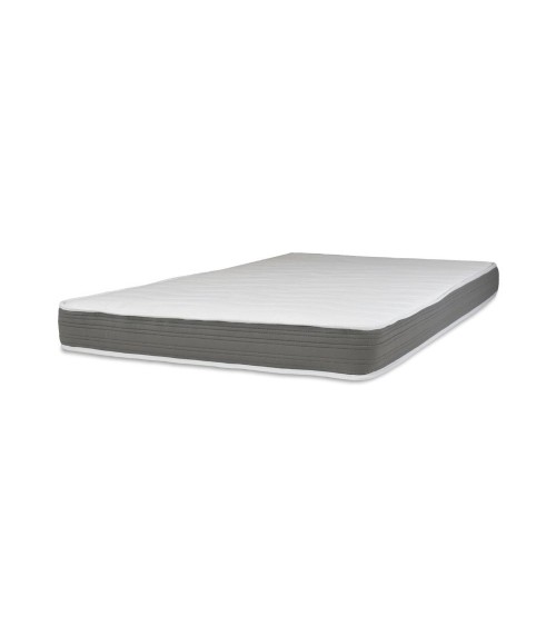 Materasso una piazza e mezza Silver 150x200x16 cm tessuto antibatterico