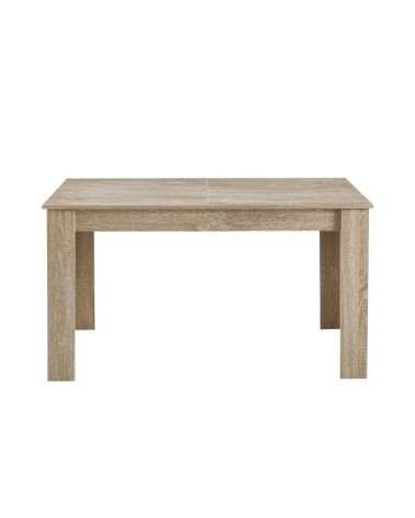 Tavolo allungabile Tony colore rovere 140x90x78 cm.