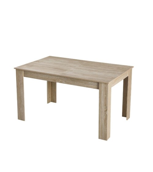 Tavolo allungabile Tony colore rovere 140x90x78 cm.
