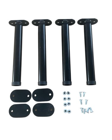 Set 4 piedini per rete H 35 cm.