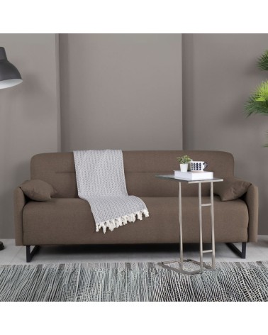 Divano letto Odin 3 posti in tessuto beige 05-370