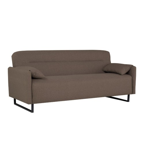 Divano letto Odin 3 posti in tessuto beige 05-370