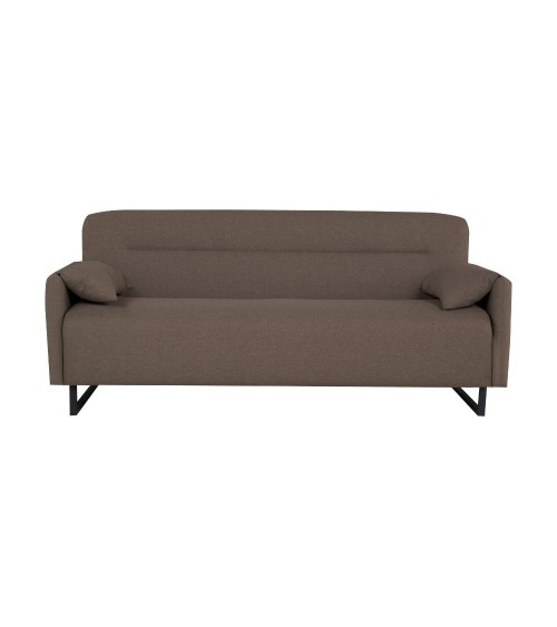 Divano letto Odin 3 posti in tessuto beige 05-370