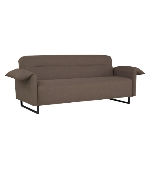 Divano letto Odin 3 posti in tessuto beige 05-370