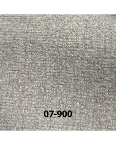 Divano letto Derry 3 posti in tessuto grigio chiaro 07-900