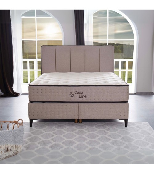 Materasso matrimoniale Cocoline 160x190x28 cm in multistrato con fibra naturale