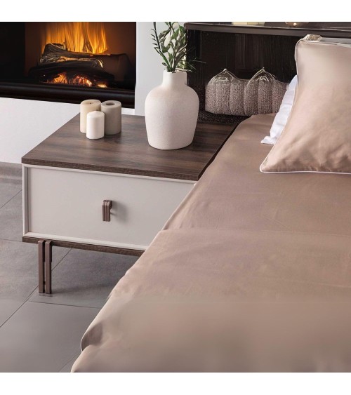 Camera da letto Merlin in colore mozambik spatolato