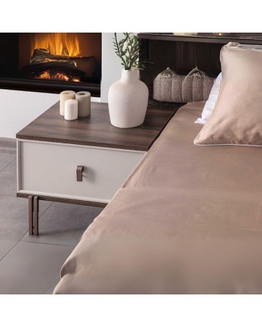 Camera da letto Merlin in colore mozambik spatolato