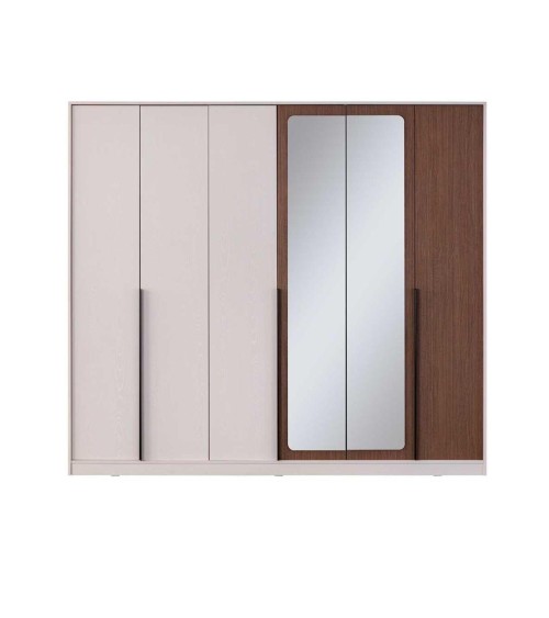 Camera da letto Piedra in colore vizon beige e kaplan 321