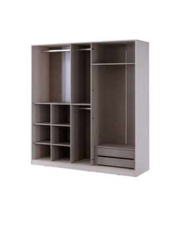 Camera da letto Piedra in colore vizon beige e kaplan 321