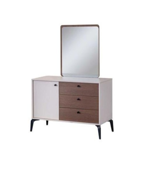 Camera da letto Piedra in colore vizon beige e kaplan 321