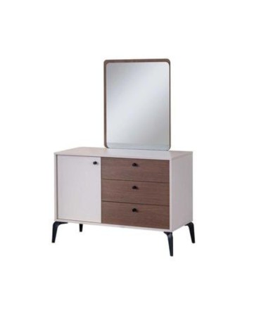 Camera da letto Piedra in colore vizon beige e kaplan 321