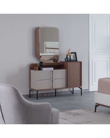 Camera da letto Vega colore dolunay beige e kaplan 321