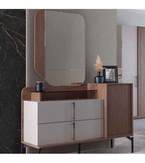 Camera da letto Vega colore dolunay beige e kaplan 321