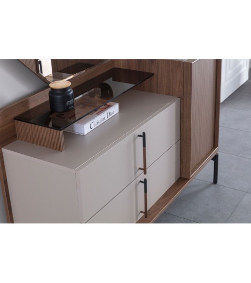 Camera da letto Vega colore dolunay beige e kaplan 321