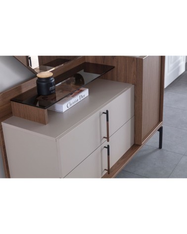 Camera da letto Vega colore dolunay beige e kaplan 321
