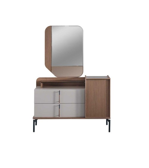 Camera da letto Vega colore dolunay beige e kaplan 321