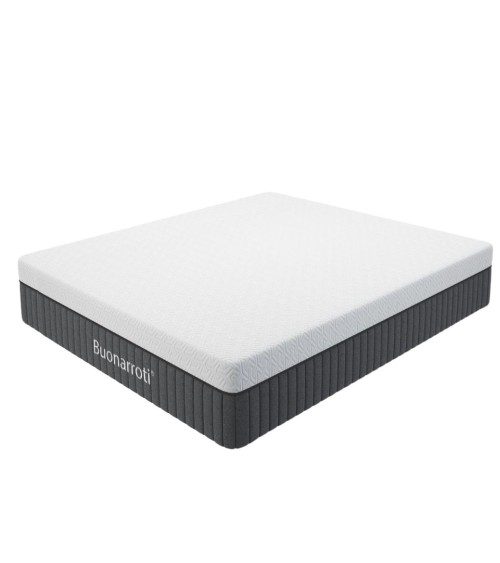 Materasso alla francese Fenice 140x190x25 cm tessuto antibatterico sfoderabile