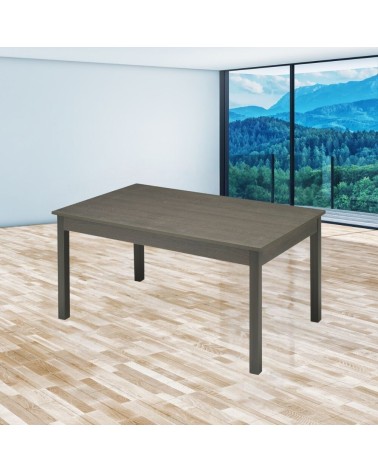 Tavolo allungabile Firenze rovere grafite 120x80